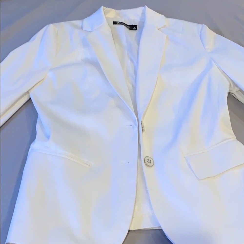 White Blazer